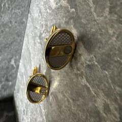 dunhill カフリンクス ゴールドカラー オーバル型のサムネイル