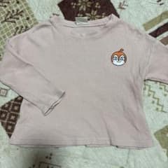 ドキンちゃんピンク 長袖ワッフルTシャツのサムネイル