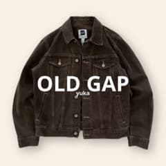 90s 00s OLD GAP トラッカージャケット 3rd型 ブラウン - メルカリ