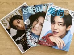 SPRING 1月号、steady. 12月号、美的1月号のサムネイル