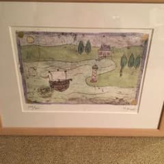 メラニーエップス　家路　版画 270/800 メラニーエップス 家路 版画 270/800 - メルカリ