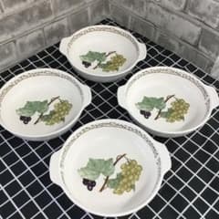 【レア】NORITAKE ノリタケ　ロイヤルオーチャード　葡萄　グラタン皿 NORITAKE ノリタケ ロイヤルオーチャードガーデン葡萄グラタン皿4枚