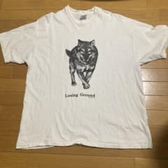 Hanes オオカミ Tシャツ USA製 XXLのサムネイル