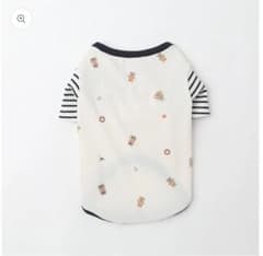 moncheri 冷却くま柄 Tシャツ 犬用Mサイズ　保冷剤ポケットつきのサムネイル