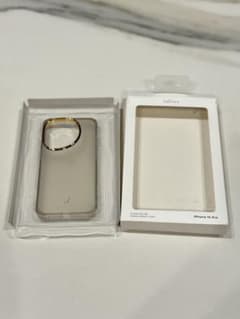 iPhone15Pro ケース　サリスティ　ハミー　カバー　グレージュのサムネイル