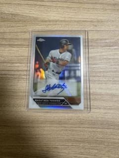 吉田正尚 サインカード 2023 TOPPS NPB CHROME - メルカリ