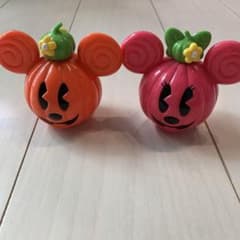 東京ディズニーリゾート ハロウィン パンプキン 小物入れ 2個セットのサムネイル
