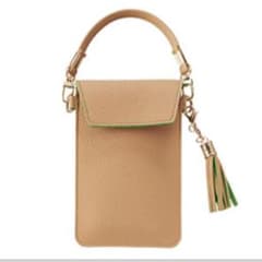 未使用　au ＋1 Collection　東急ハンズ　マルチポーチ　ベージュのサムネイル