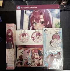 ホロライブ 宝鐘マリン 一番くじ グッズ ポスター 缶バッジ アクリルスタンドのサムネイル