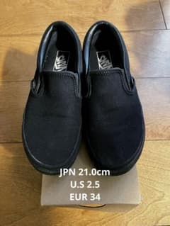 VANS SLIP ON V98CK M.black キッズのサムネイル