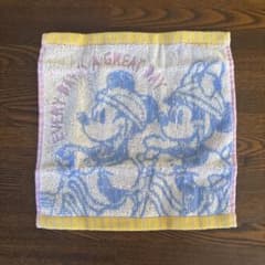 ディズニー ミッキー＆ミニー ミニタオル ハンカチ