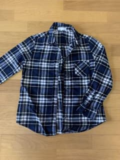 【美品】groveチェックシャツのサムネイル