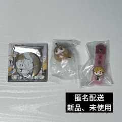 匿名配送】ハイキュー 宮侑 缶バッジ ラバーストラップ マスコット 3点