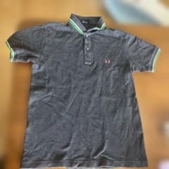 FRED PERRY ポロシャツ Mサイズ グレーのサムネイル