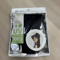 W by Wpc. UVカット率100% バケットハット ブラックのサムネイル