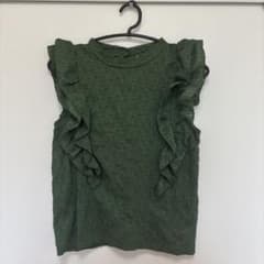 MOUSSY フリル ノースリーブ トップスのサムネイル