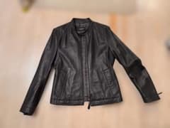 BURBERRY BLACK LABEL シングルライダースジャケット Mのサムネイル