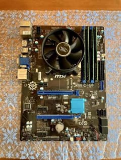 一式セット 第4世代Core i5 メモリ16GB マザーボードZ87-S01 - メルカリ