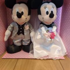 Disney 미키 & 미니 웨딩 봉제 인형 세트