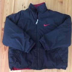 【90s/人気】NIKE スウォッシュ リバーシブルダウンジャケットのサムネイル