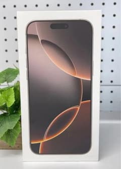 【新品未使用】iPhone16ProMax 1TB デザートチタニウムのサムネイル