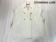 【新品未使用品・タグ付き】STUNNING LURE テーラーポンチョコート STUNNING LURE（スタニングルアー）の「テーラーポンチョコート
