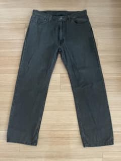Levi’s　555 リラックスストレート　フェードブラックデニムのサムネイル