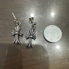 クロスシルバー925 ピアスのサムネイル