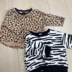 レオパードとゼブラ柄のトレーナーのサムネイル