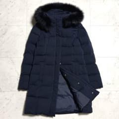 極美品 【希少40】 デミルクスビームス 2way フォックスファーダウン