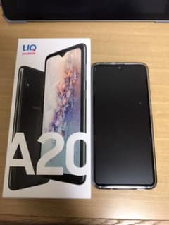 Galaxy A20 ブラック 32 GB UQ mobile SIMフリーのサムネイル