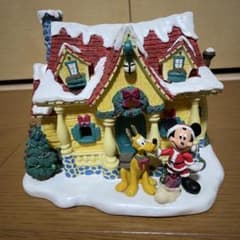 ミッキーとプルートのクリスマス飾り
