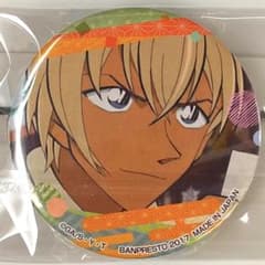 名探偵コナン 1番カフェ 茶屋 缶バッジ 安室透 古谷零 安室 2017