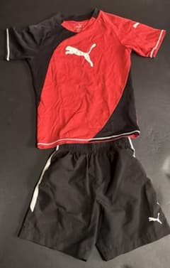 ずず様専用★Puma 上下セット,サイズ140&アディダス140黒のサムネイル