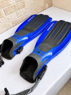 TUSA IMPREX ダイビングフィン ブルー ストラップ式のサムネイル