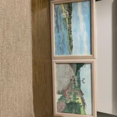 風景画 2枚セット（額縁付き）のサムネイル