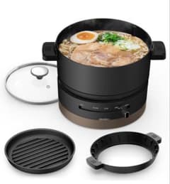 HAGOOGI (ハゴオギ) 電気鍋 ひとり用 1L 600Wのサムネイル