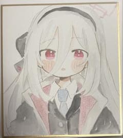ゲ*ク様 原画色紙 ブルアカ 天童ケイ ファンアート 一点物 m85180718261_1.jpg?1771316853