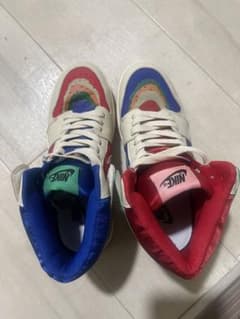 NIKE マルチカラーハイカットスニーカー - メルカリ