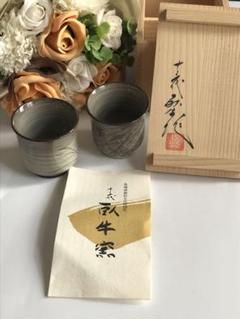 長崎県無形文化財指定 現川焼 臥牛窯 十三代 横石臥牛 ぐい呑