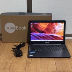 ASUS VivoBook E203MA-4000G 本体 ネイビー - メルカリ
