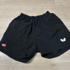 BUTTERFLY ブラック 卓球ショーツのサムネイル