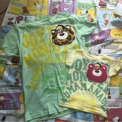 親子ペアTシャツ2枚セットのサムネイル