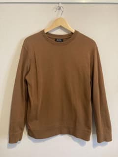 【美品】A.P.C.  アーペーセー ブラウン スウェットのサムネイル