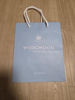 WEDGWOOD 水色 ショップ袋のサムネイル