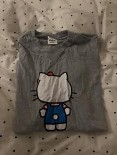 Hello Kitty 半袖Tシャツ グレーのサムネイル