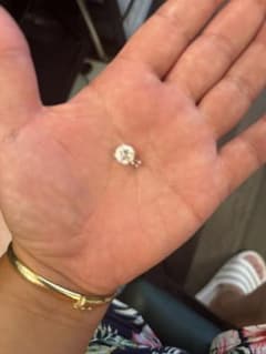 アバランチ14k ホワイトゴールドペンダント ダイヤモンド人口ダイヤジルコニア アバランチ14k ホワイトゴールドペンダント ダイヤモンド人口ダイヤ