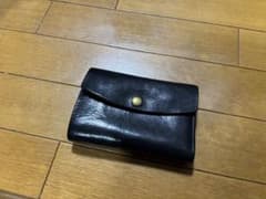 AMIACALVA for SHIPS 三つ折り財布 レザー ブラック - メルカリ
