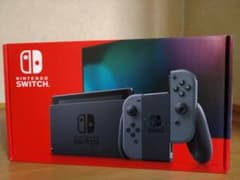 Nintendo Switch 本体 グレー 新品 未開封のサムネイル