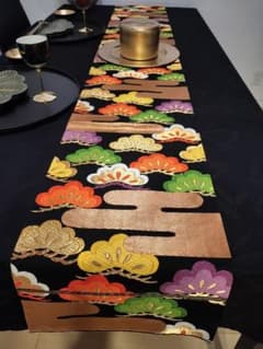 A919高級‼️縁起の良い松‼️節分‼️テーブルランナー2m12cm - メルカリ